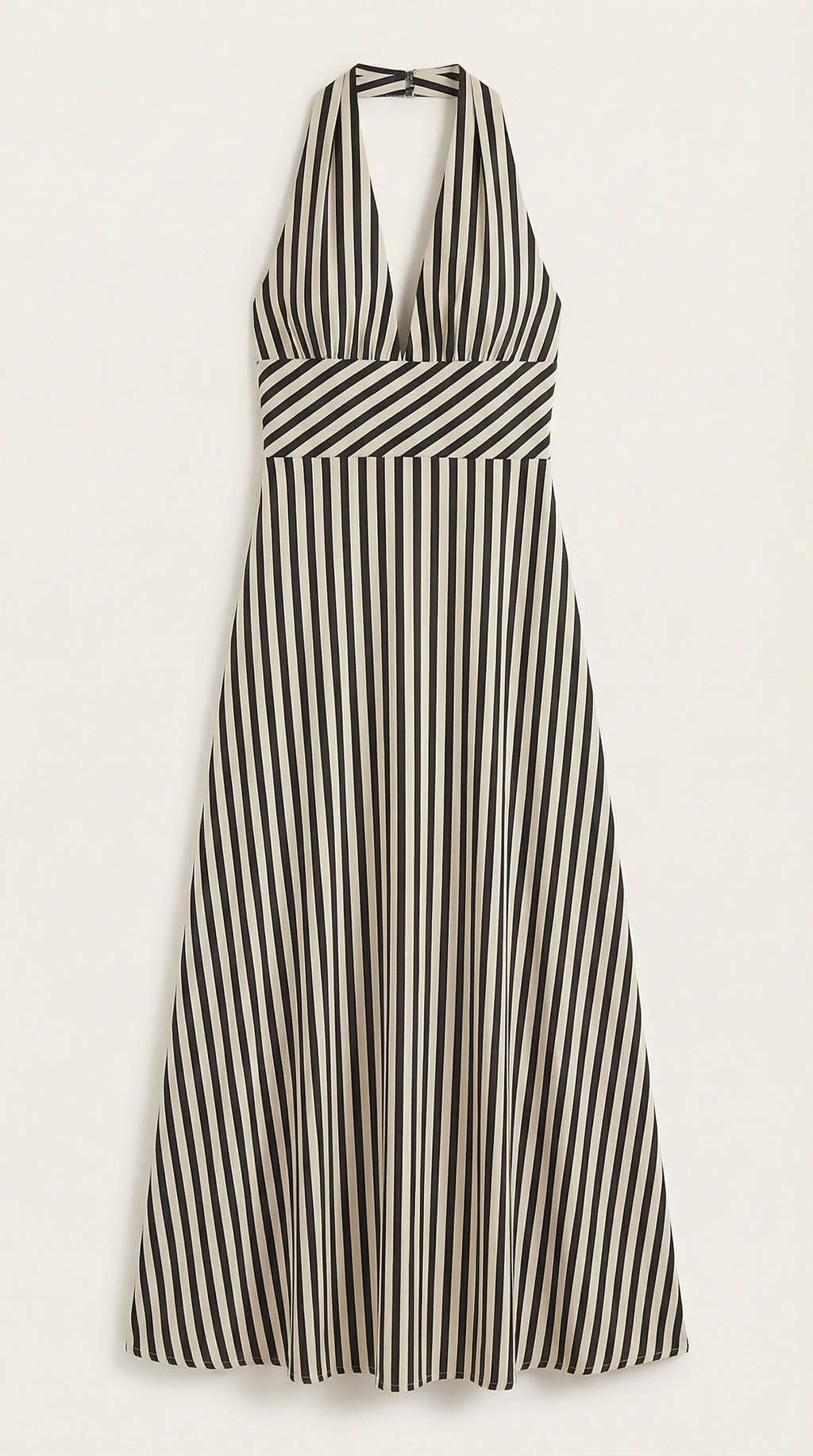 Sandra | Striped V-Neck Maxi Dress