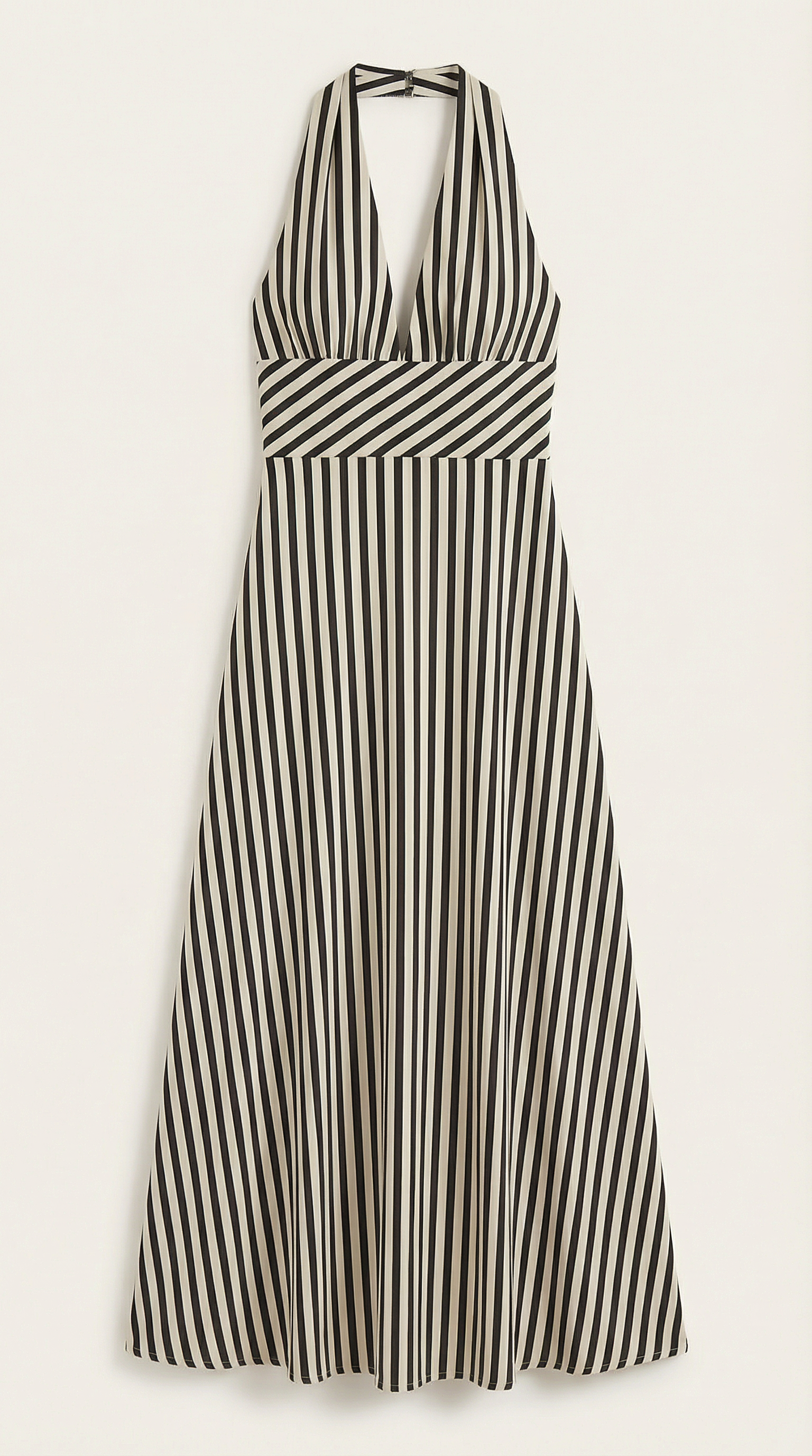 Sandra | Striped V-Neck Maxi Dress