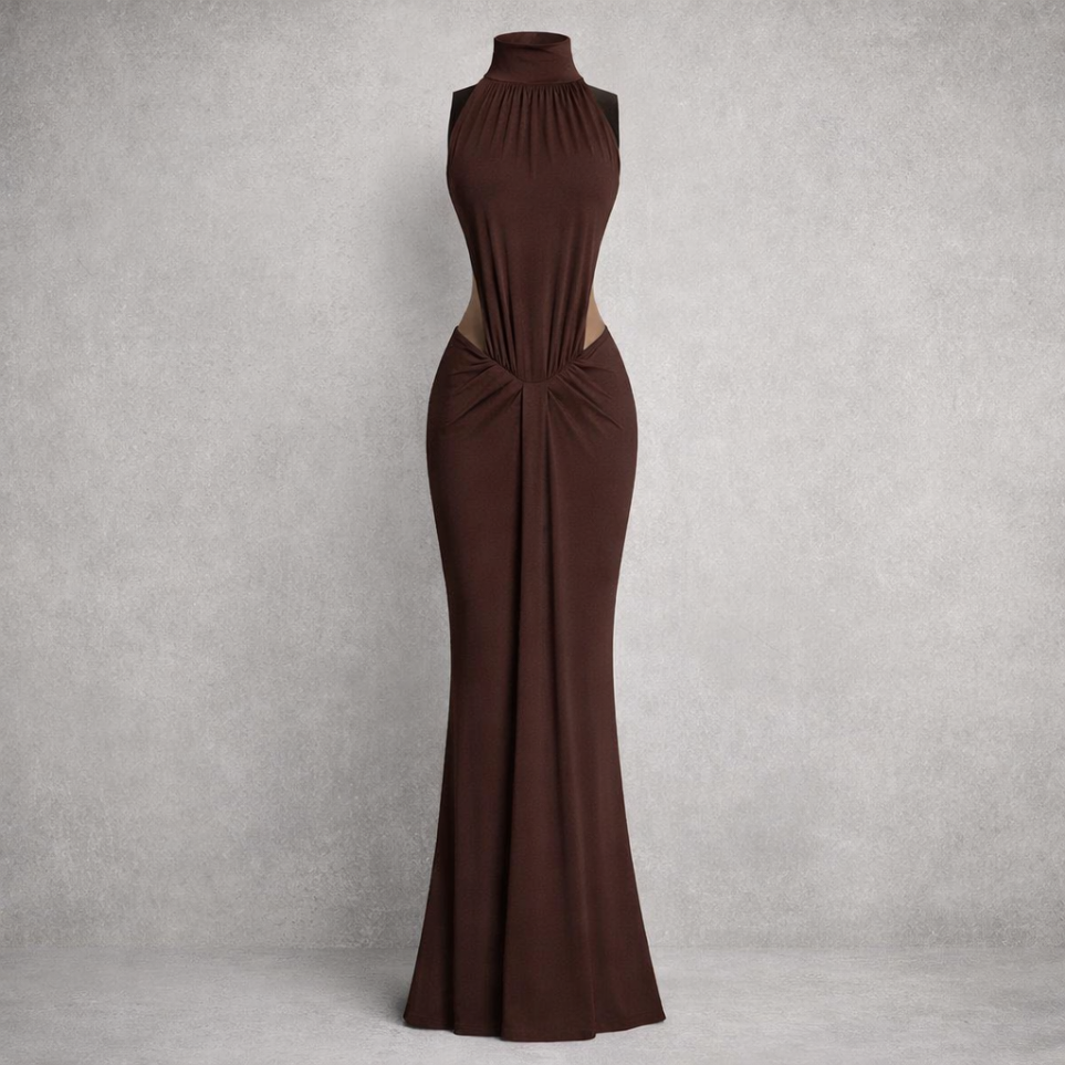 Altea Dress Infinite Back and Halter Neck